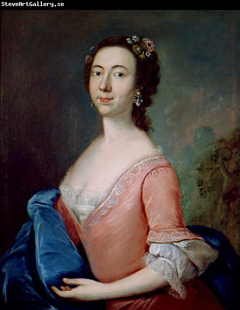 Jeremiah Theus Portrait of Suzanna Moore Smyth